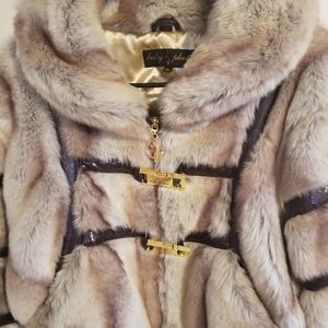 Baby Phat faux fur jacket
